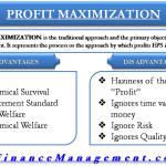Profit maximization financial management concept limitations its haziness efinancemanagement